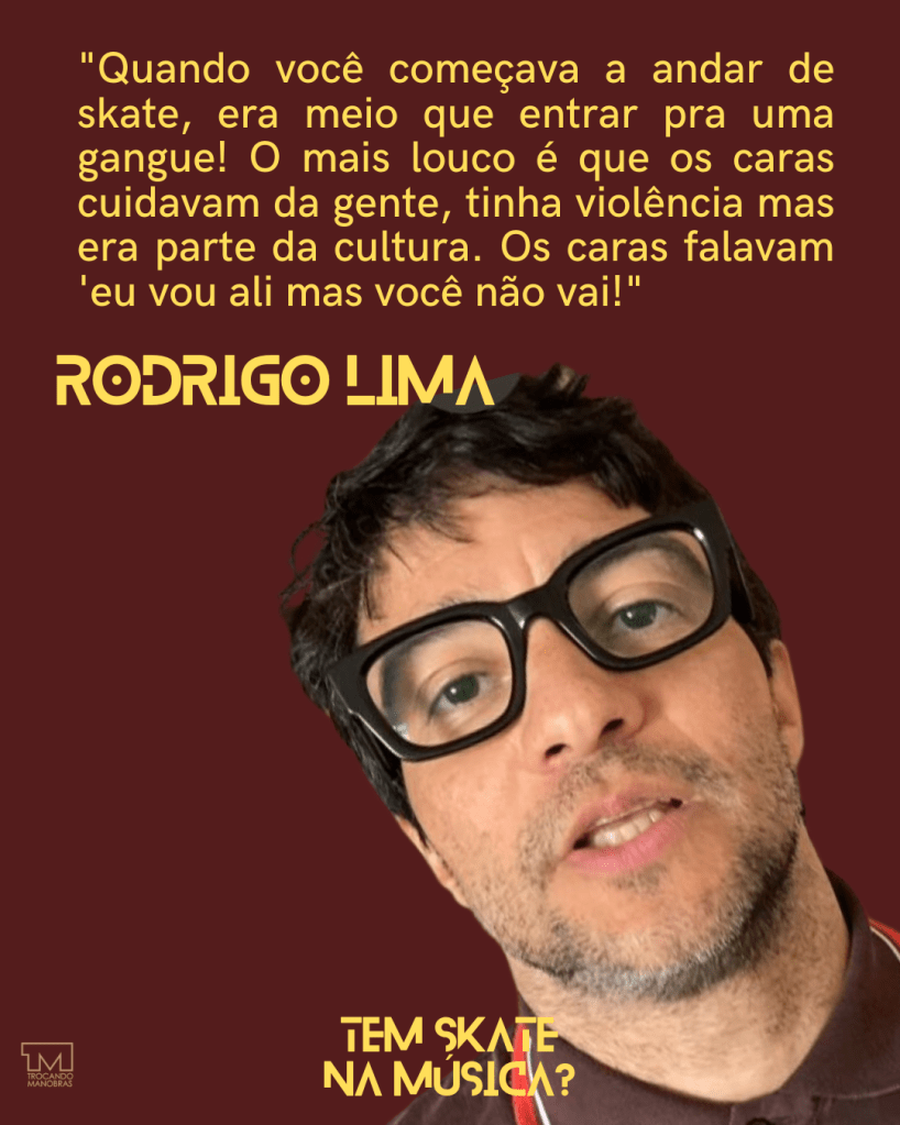 Rodrigo do Dead Fish falando sobre skate e música 